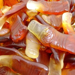 Bouteille coca Haribo grand format 100g