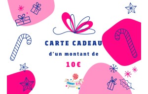 
			                        			Carte cadeau Noël 10€